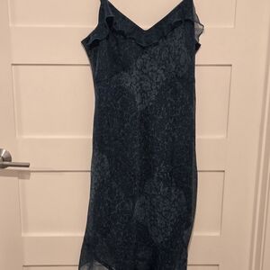 Fairycore believe petite Whimsy Teal Dress